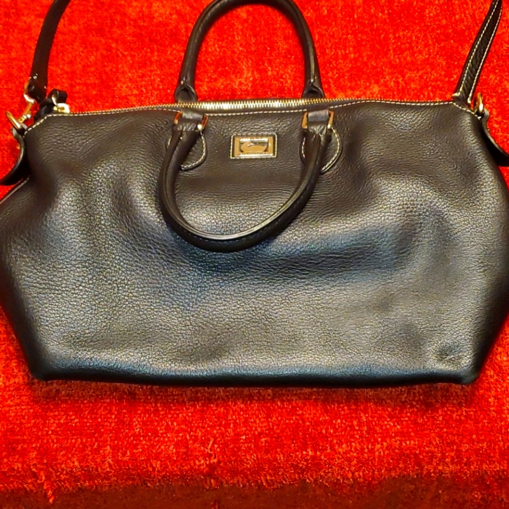 Dooney &Bourke|| Black leather bag - Picture 2 of 12